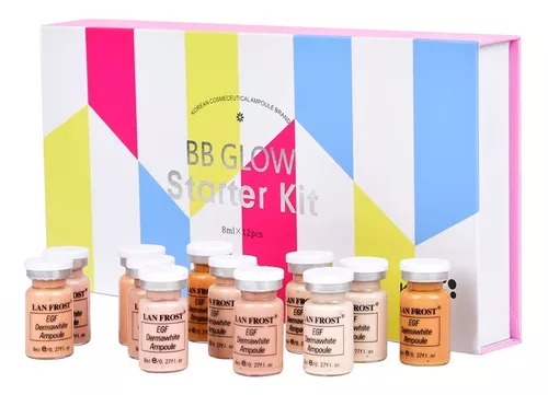 Ampollas Para Dermapen Bb Glow Ciudado Facial Pigmentos Kit