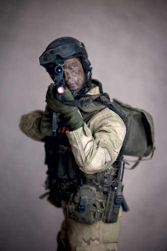 Figura Delta Force Falcão Negro Black Hawk Down Boneco 1/6 (Usado)