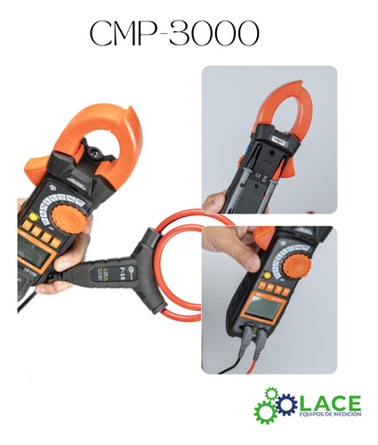 Pinza Amperimétrica Dígital Marca: Sonel, Modelo: Cmp-3000