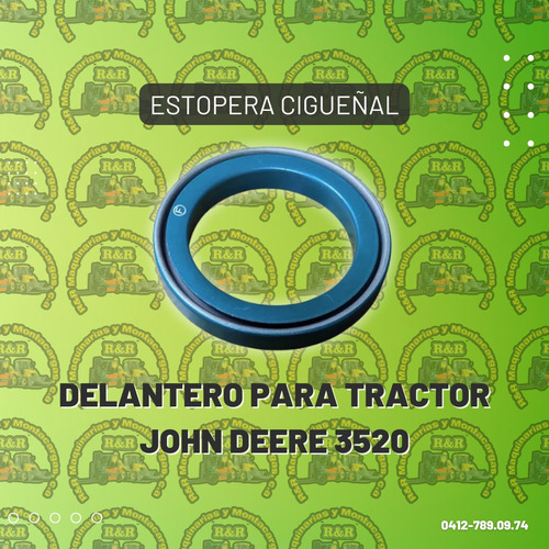 Estopera Cigueñal Delantero Para Tractor John Deere 3520