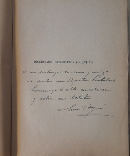 Diccionario Geografico Argentino (1877 1880) F A Coni B3 