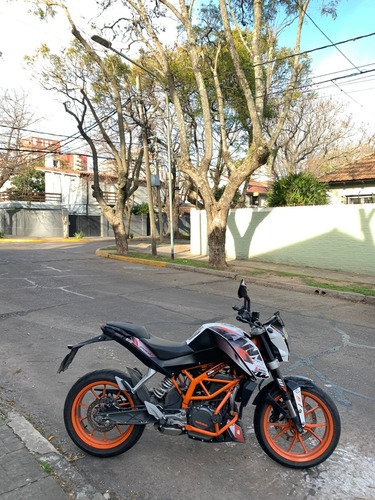 Ktm Duke390 Con Protección Motor, Sliders Y Spools
