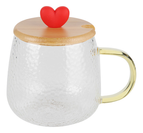 Vaso Para Leche De 400 Ml, Bonito Cristal Con Alto Contenido