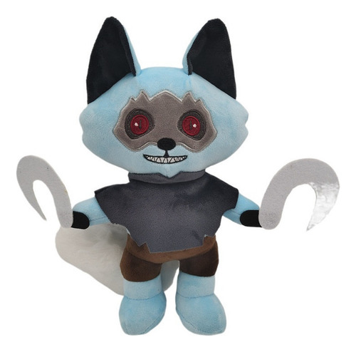 Peluche Gato Con Botas Perito Azul 30cm