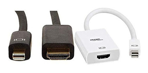 Amazonbasics - Cable Adaptador De Mini Displayport A Hdmi (5