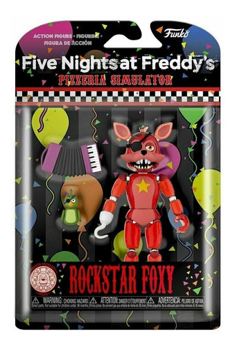 Funko Five Nights At Freddys Pizza Rockstar Foxy Glow