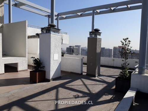 Departamento En Venta De 1 Dorm. En Santiago Parque Almagro