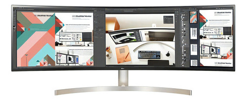 Monitor Gamer Curvo LG 49  Ultra Wide Qhd 49wl95c-we Color Blanco