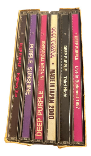 Box 12 Cds Deep Purple The Bootleg Series 1984-2000 Imp Estandar (Usado)
