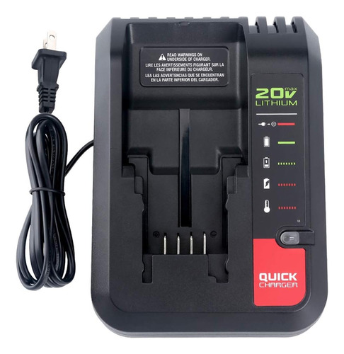 Cargador Máximo De 20 V Compatible Con Batería Black & Decke