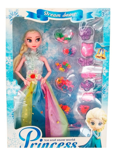 Muñecas Disney Anna Y Elsa Frozen Para Niñas Con Accesorios