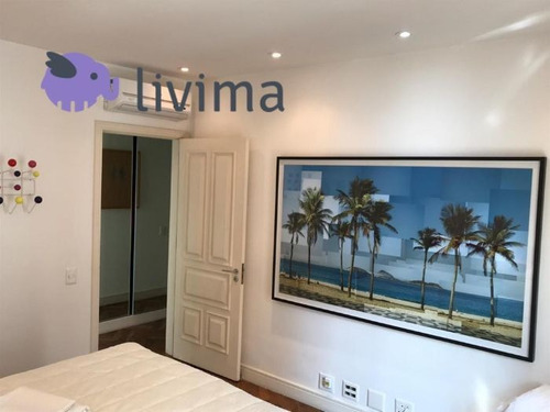 Apartamento Para Alugar Na Avenida Vieira Souto, Ipanema, Rio De Janeiro - Rj - Liv-15264