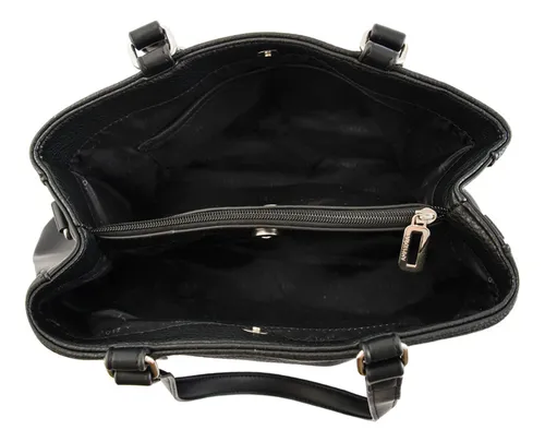 Cartera Dos Asas Mediana Marit Negro