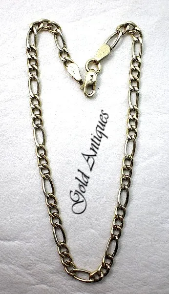 Pulsera De Oro 18 Kt Bicolor Unisex