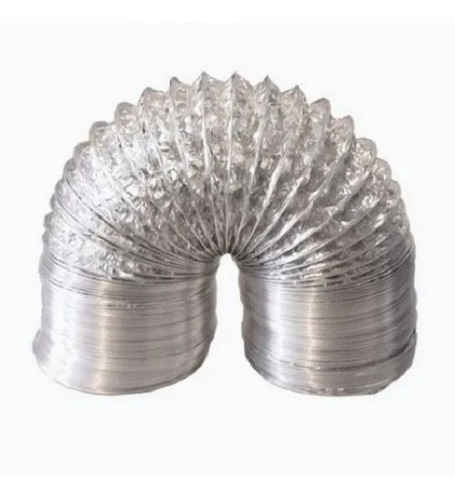 Duto Flexível Aluminizado 6 Pol 10m Tubo 150mm Coifa Ar