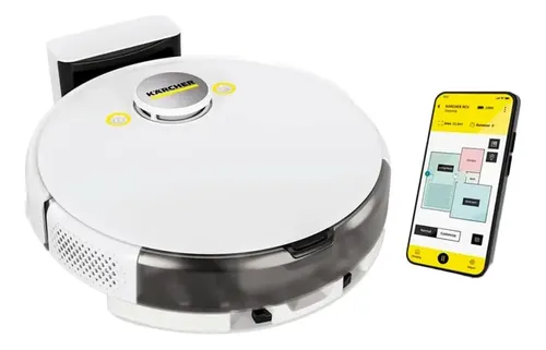 RobÃ´ Aspirador de PÃ³ KÃ¤rcher RCV 5 com Mapeamento Inteligente e C...