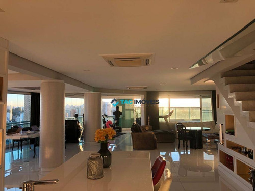 Imagem 17 de 23 de Cobertura Com 4 Dormitórios À Venda, 400 M² Por R$ 6.499.999,99 - Cidade Monções - São Paulo/sp - Co0065