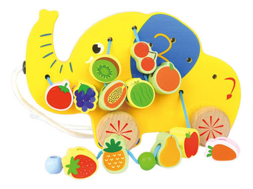 Brinquedos De Enfiar, Brinquedos Educativos De Elefante