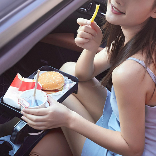 Accesorios Comida Bandeja Mesa Hamburguesas Papas Pequeña