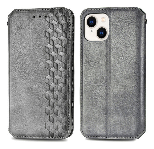 Funda De Piel Tipo Cartera Para Oppo Reno 13 F 4g, Reno 13 F 5g Y A5 Pro, Cierre Magnético Oculto