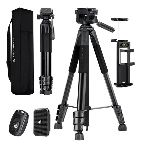 Trípode De Cámara Conceptual De K&f, 68 Trípodes Dslr De Al