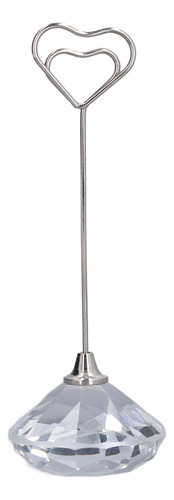 Soporte Para Números De Mesa En Forma De Corazón, Estable, D