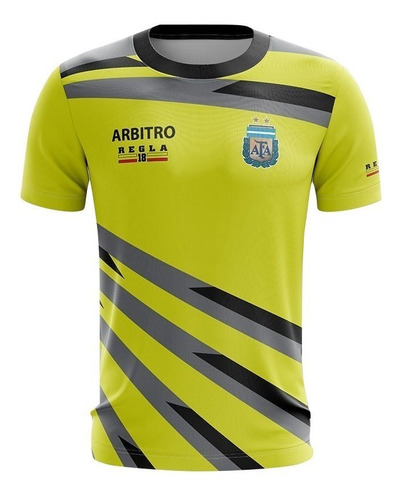 Remera Sport Arbitro Entrenamiento R18 - Todo Para Arbitros