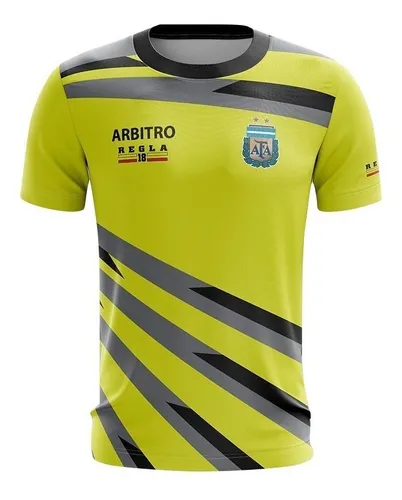 Camiseta Árbitro 18- Amarilla