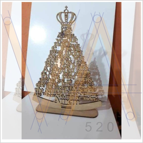 Projeto De Corte, Oração, Nossa Senhora, Cnc Laser