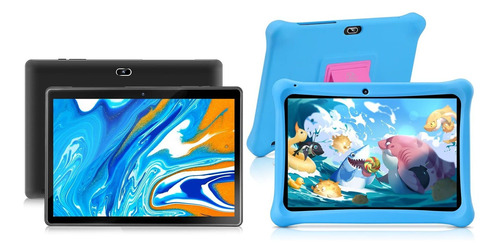 Qunyico Tablet Android Infantil Azul Gb