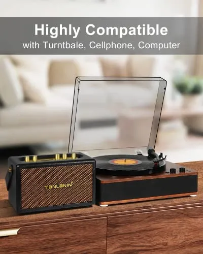 Tanlanin Altavoces Bluetooth Vintage Recargables Portátiles