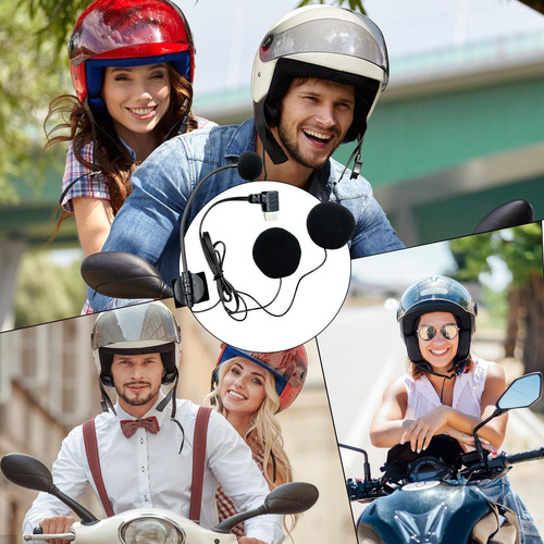 Micrófono Para Casco Con Altavoz Micrófono Para Moto Auricul