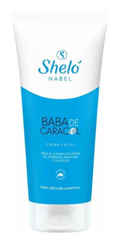 Baba De Caracol Crema Facial 250 Ml Sheló Nabel