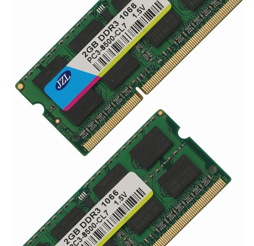Imagen 4 de 5 de 2gb Memoria Ram Laptop Ddr3 Pc3-8500s 1066mhz Sodimm Nuevo