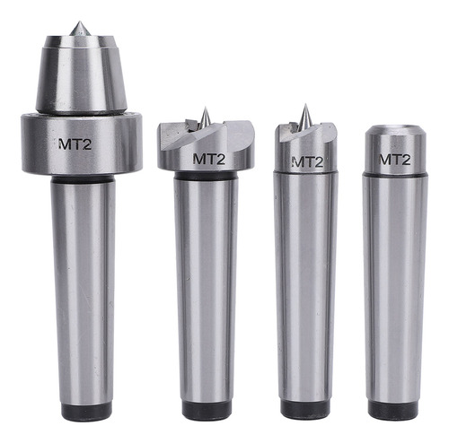 Wood Lathe Drive Center Set 4 Pcs Spur Cup Mt2 Live And