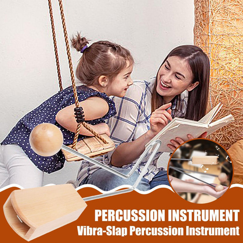 Instrumento Musical Vibra Slap Instrumento Musical De Madera