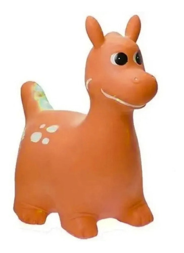 Imagen 2 de 6 de Dinosaurio Saltarin De Goma Turby Juguete Playking