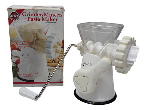 Moedor De Carne Em Plastico Norpro (Usado)