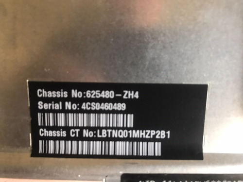 Base Chasis 625480 Para Hp 310-1000 All In One (Usado)