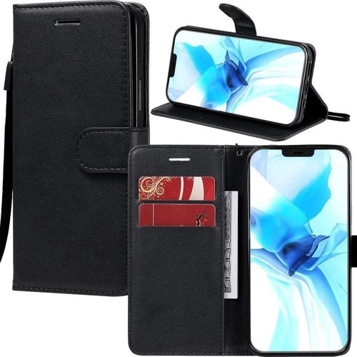 Funda Tarjetero Piel Para Samsung Galaxy A11/ M11 + Mica 21d