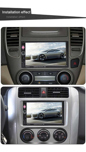 Imagen 10 de 10 de Pantalla Táctil De 7 In Con Cámara De Reversa P/estéreo Auto