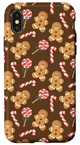 Funda Para iPhone X/xs Cute Christmas Cookie Theme