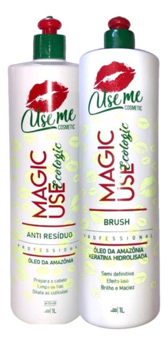 Escova Progressiva Magic Use Me Brush Ecologic Sem Formol