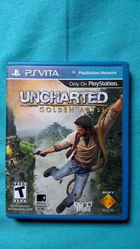 Uncharted Golden Abyss - Ps Vita - Mídia Física