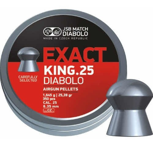 Chumbos Jsb King 6.35 25.4gr Pcp Chumbera Caza Tiro