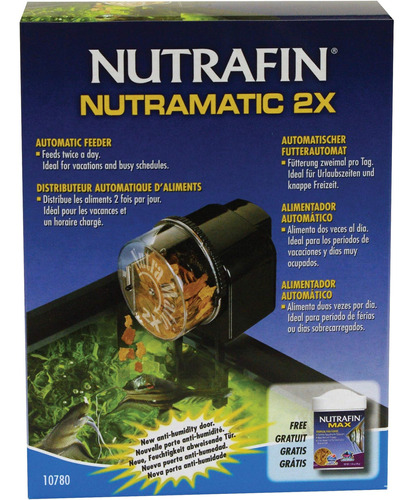 Nutrafin Nutramatic 2x Alimentador De Alimentos Para Peces