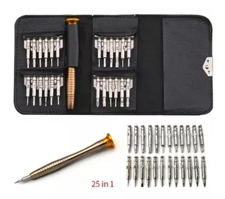 Kit Desarmadores 25 En 1 Torx Multiherramientas Electrónica