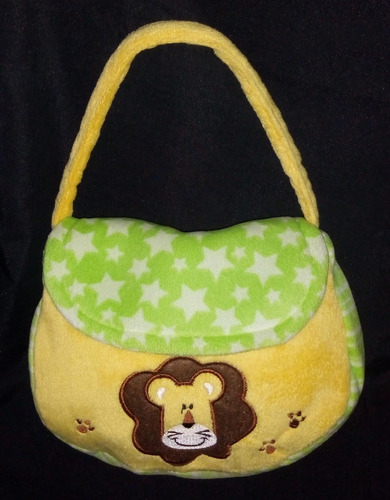 Cartera Woody Toys De Peluche León Color Verde 