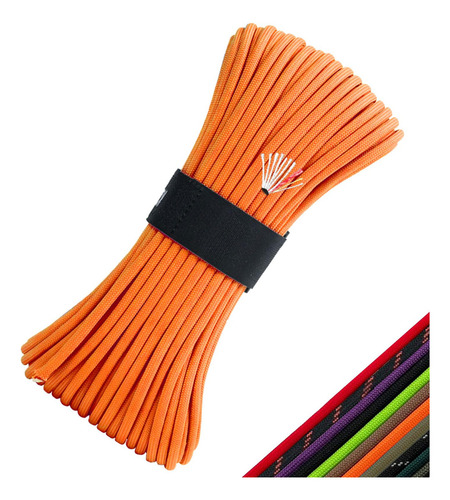 Flyhome21 550 Paracord 550 Fire Cord Parachute Cord With Fir