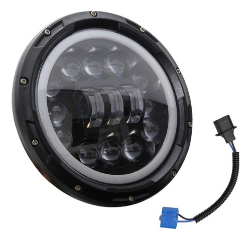 Faro Led H4 De 400 W De 7 Pulgadas Para Suzuki Samurai Jeep